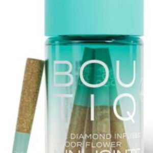 BOUTIQ Crème Brûlée Live Diamond Infused Pre-Rolls – 5 Pack