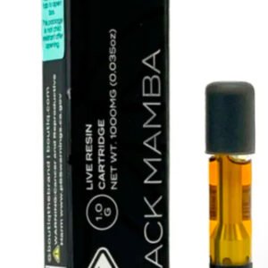 BOUTIQ Carts Black Mamba – Live Resin Cartridge 1g (Indica)